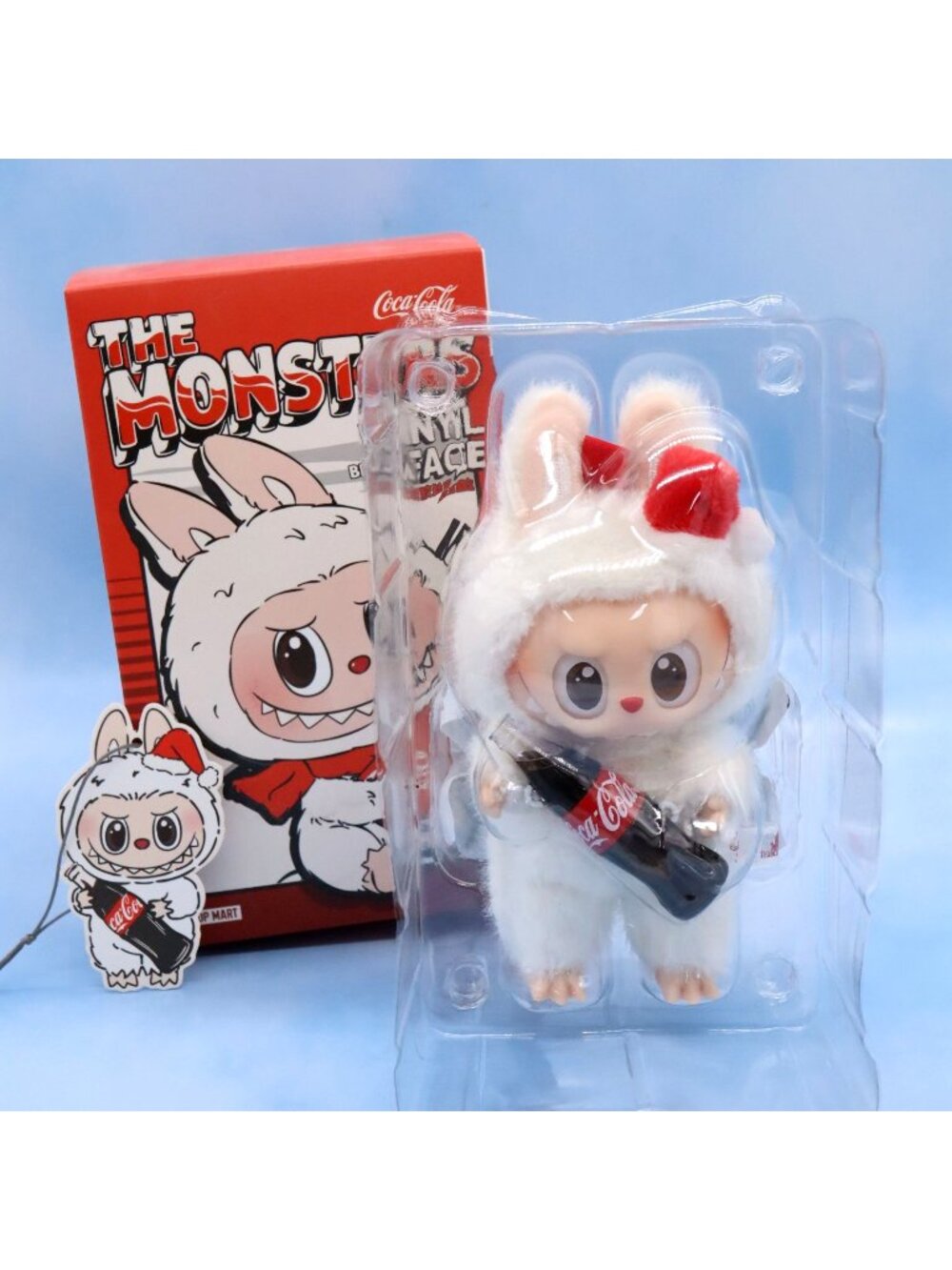 Pop Mart Labubu Coca Cola Series Surprise Shake Plush Pendant AUTHENTIC Open Box